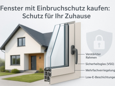Fenster mit Einbruchschutz kaufen