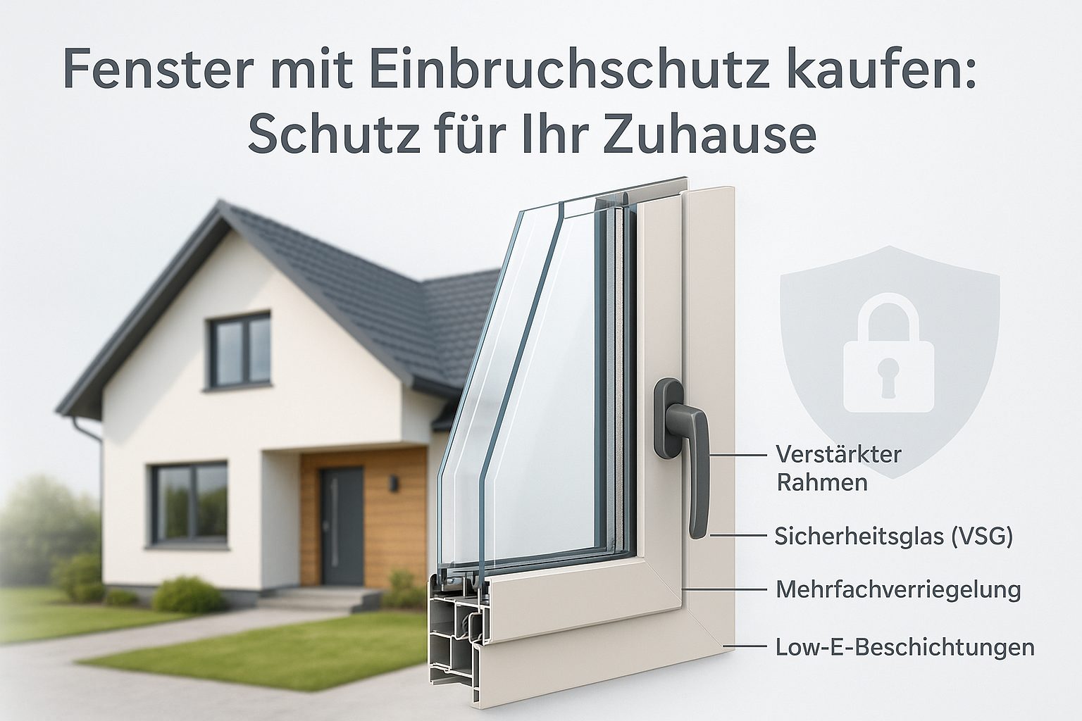 Fenster mit Einbruchschutz kaufen