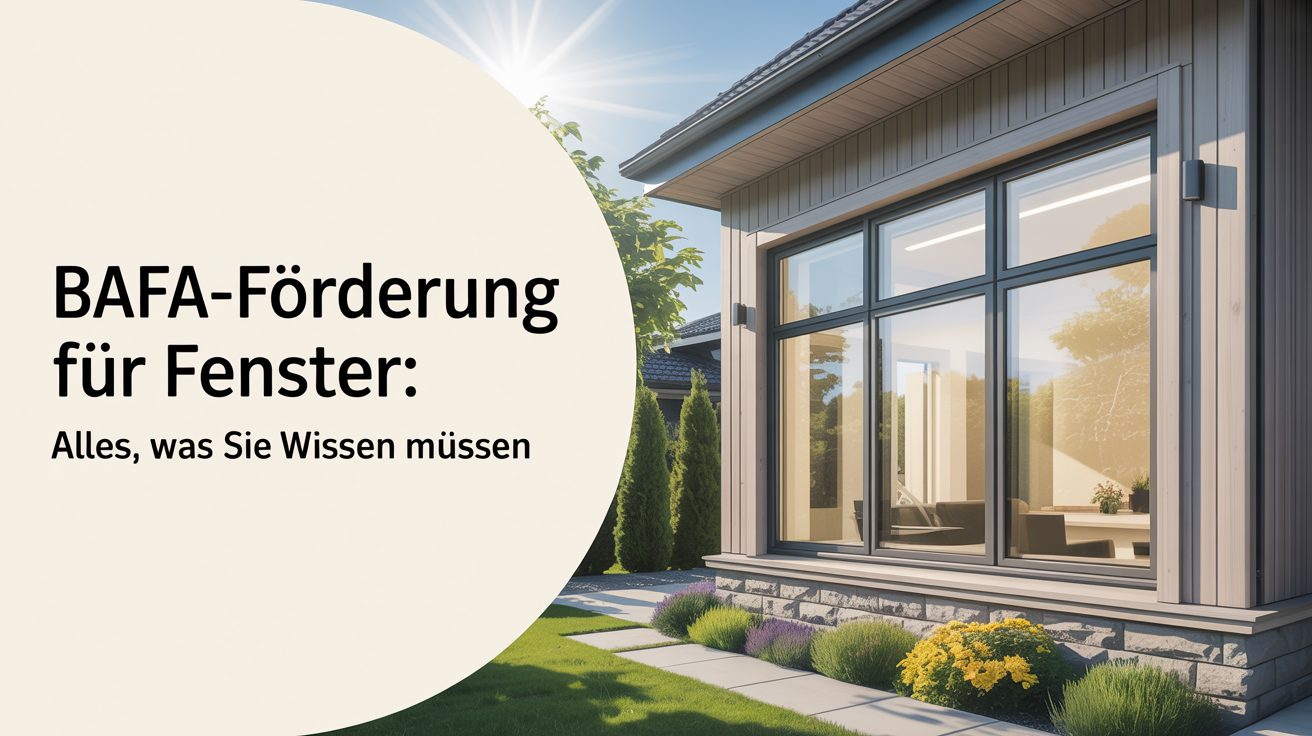 Fensterbauteile Bestandteile des Fensters im Überblick BAFA-Förderung für Fenster: Alles, was Sie wissen müssen