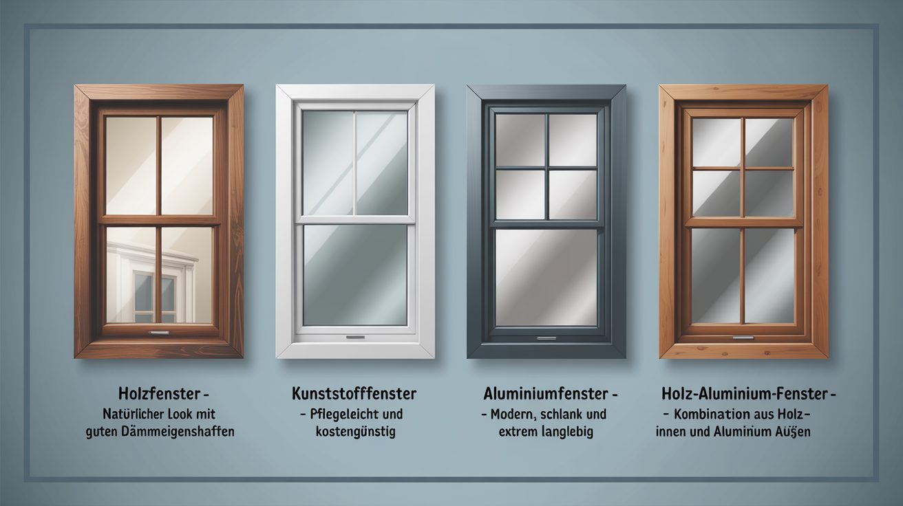 Welche Fensterarten gibt es